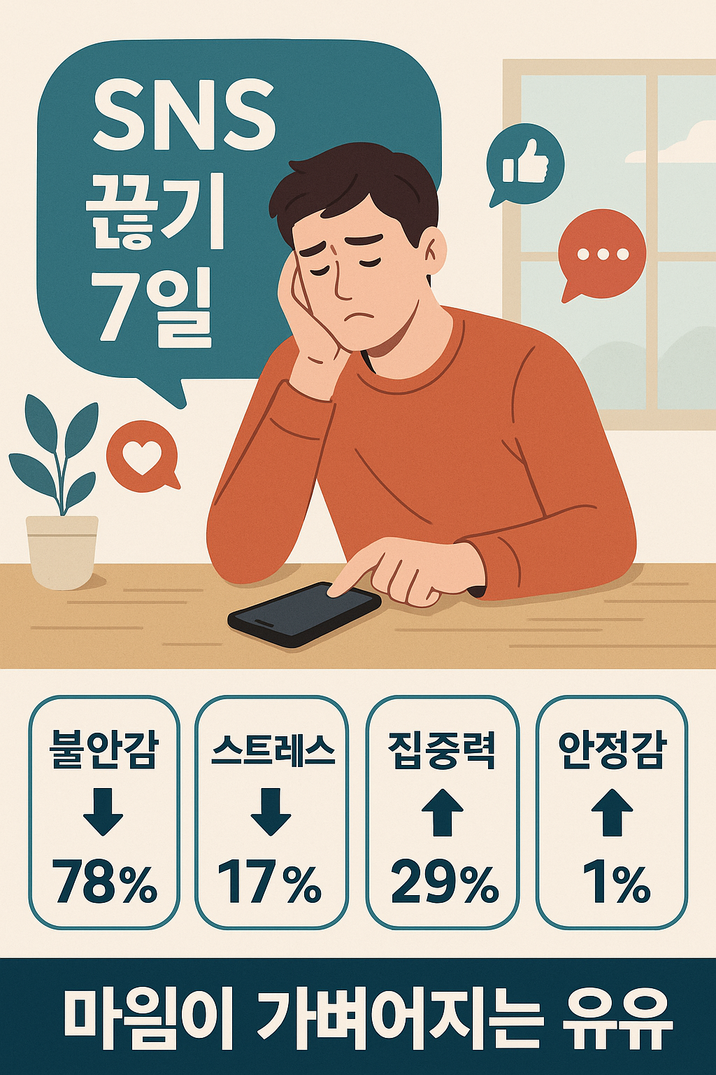 SNS끊기, 디지털디톡스