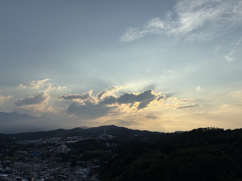 테라스 전망 설악산