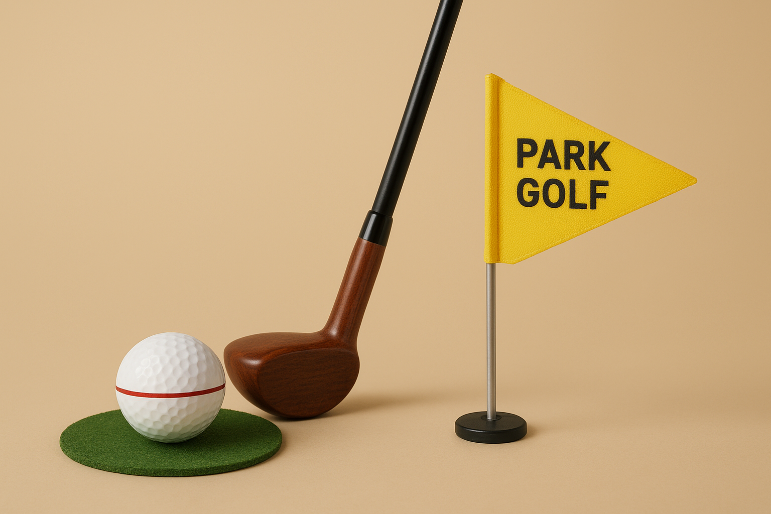 중년층 파크골프 관련 사진