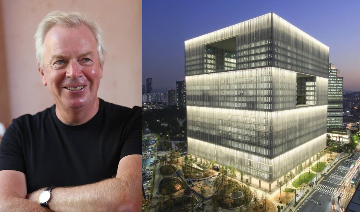 데이비드 치퍼필드와 아모레퍼시픽 신사옥 이미지