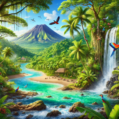 코스타리카 여행 관련 사진