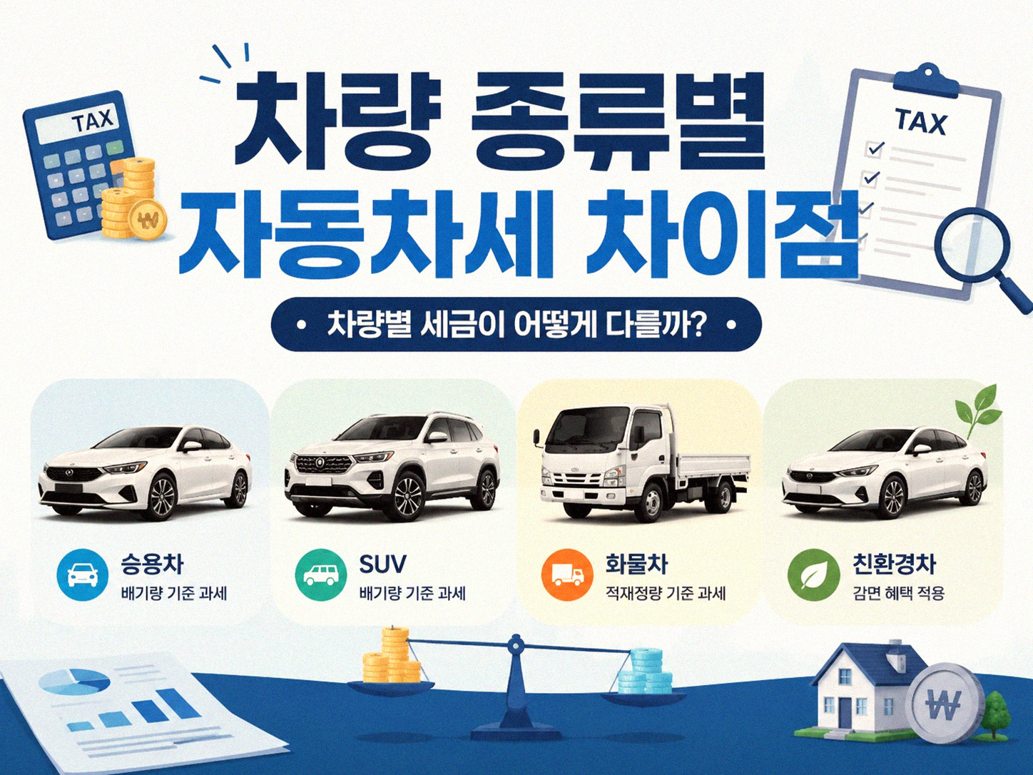 차 살 때 자동차세 미리 계산해 봐야 하는 이유