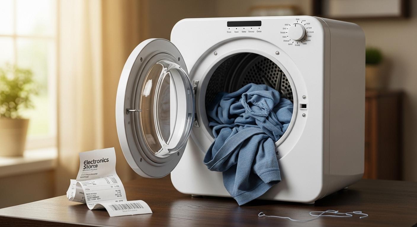 옷감 손상 소형 건조기 내돈내산 후기