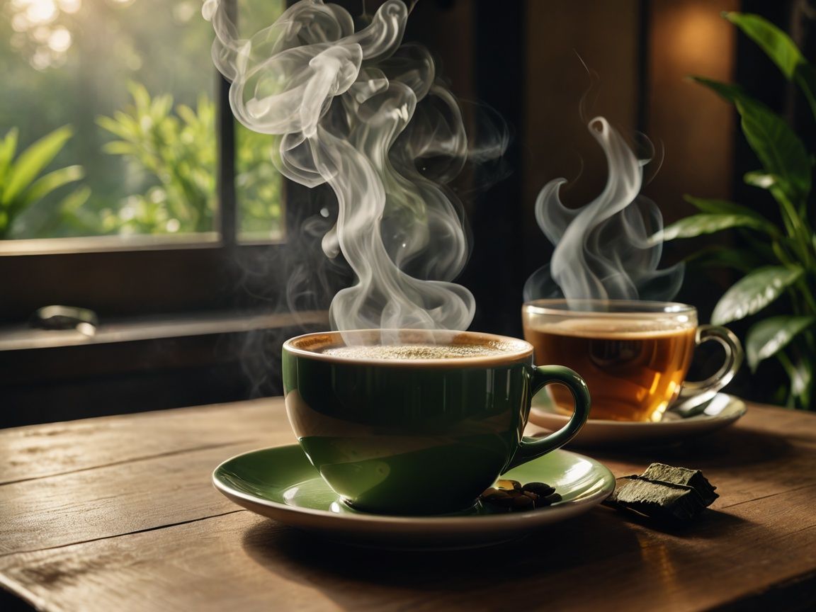 커피vs녹차, 뭐가 더 건강할까. 관련 이미지