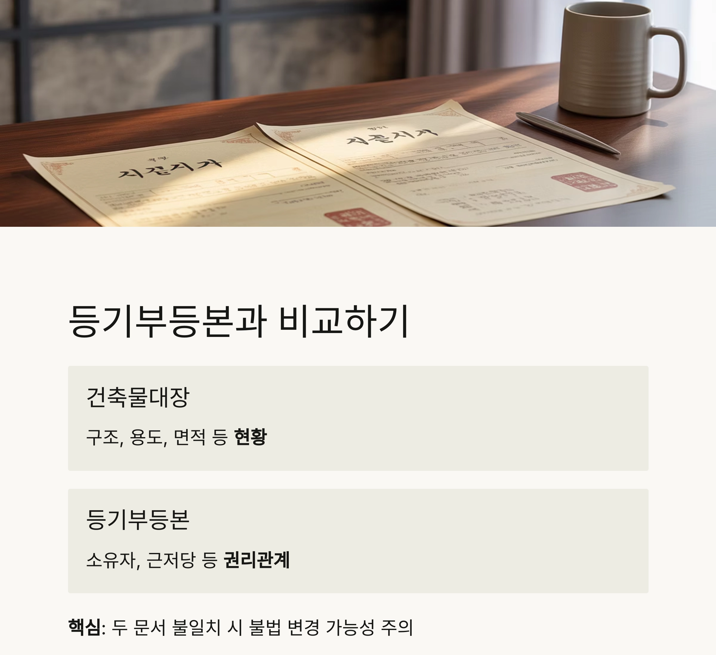 초보자도 이해하는 건축물대장 보는 법 완전 정리