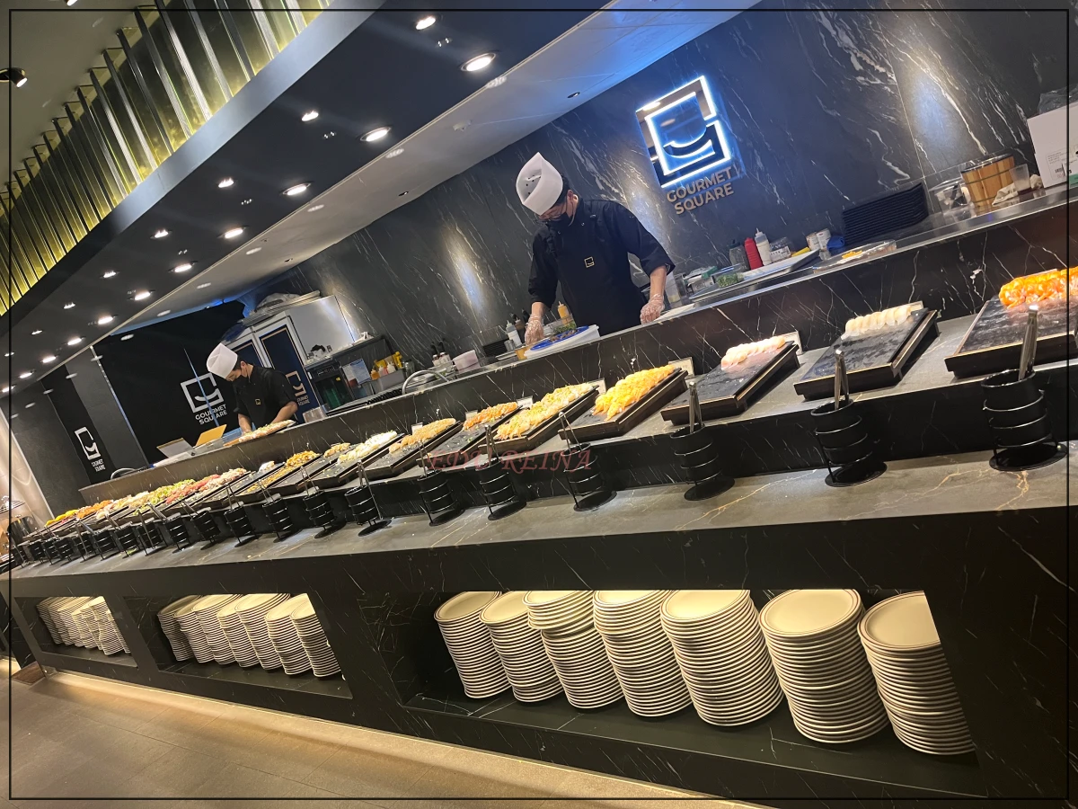 고메스퀘어파주직영점-롤메뉴-셰프모습