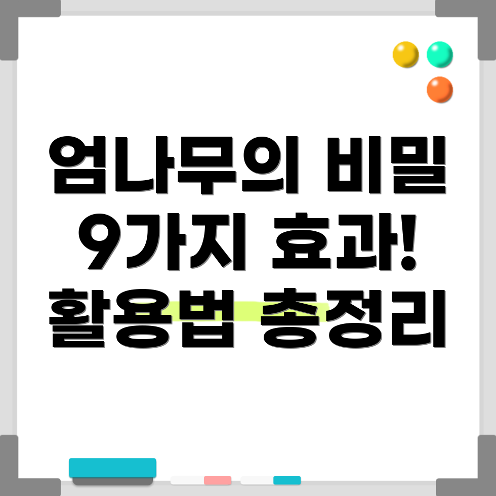 엄나무 껍질 효능