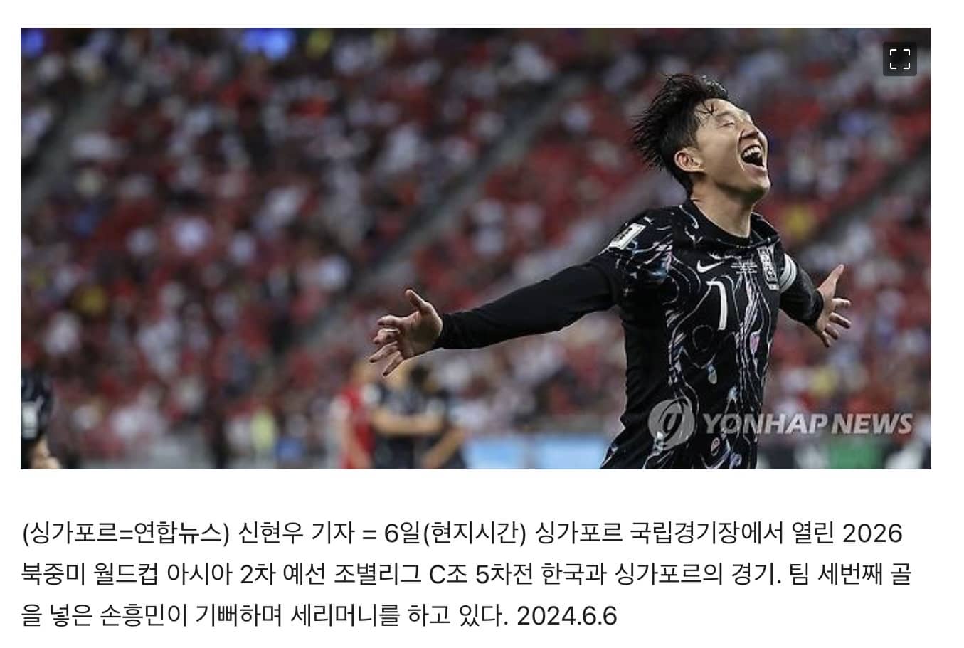 손흥민 골