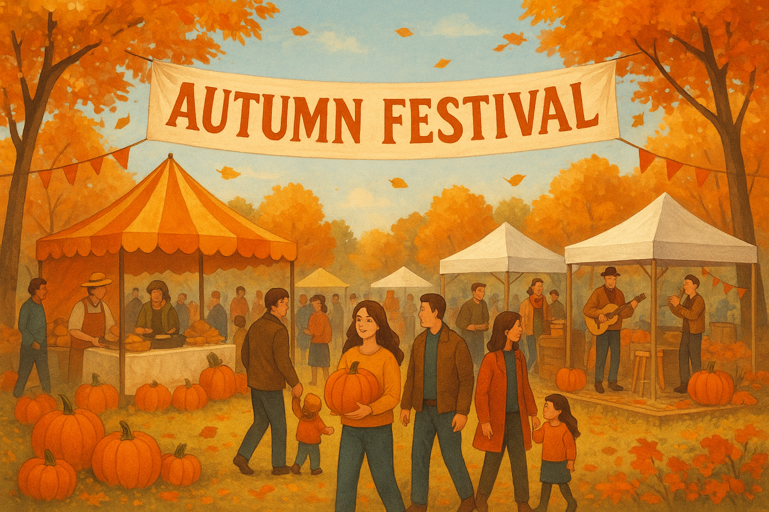 가을 축제 포스터