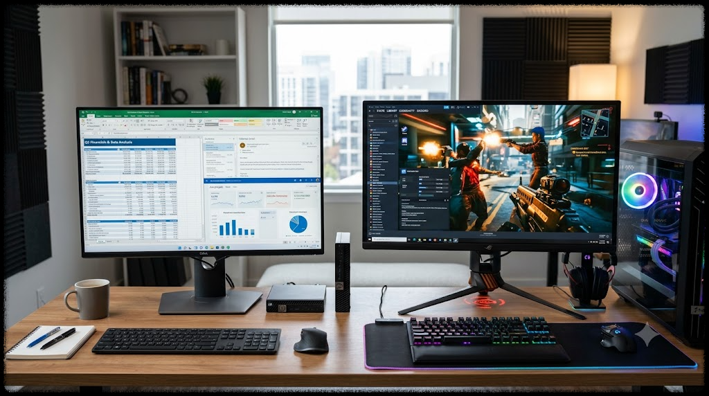 업무용 PC와 개인용 PC의 차이점