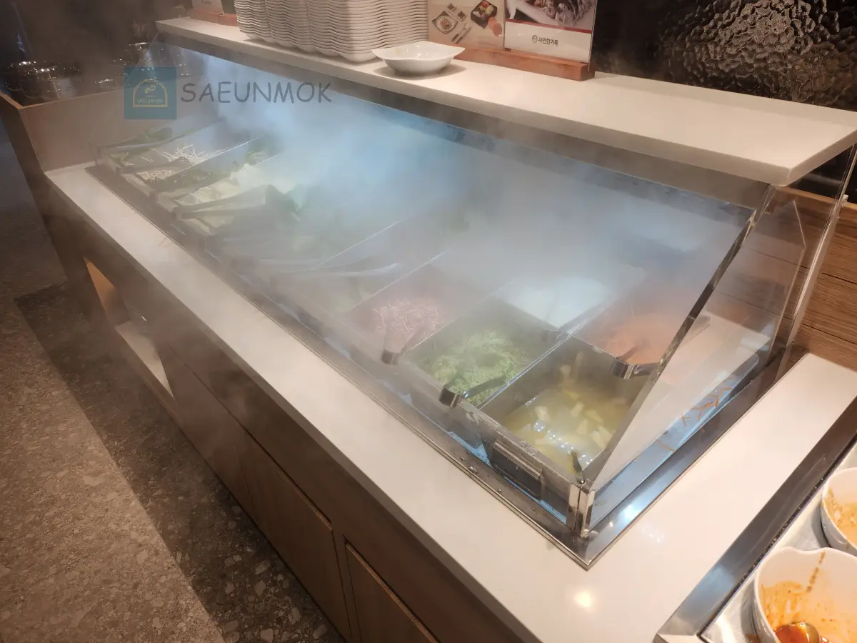 병점역-복합타운-채선당-월남쌈-야채코너