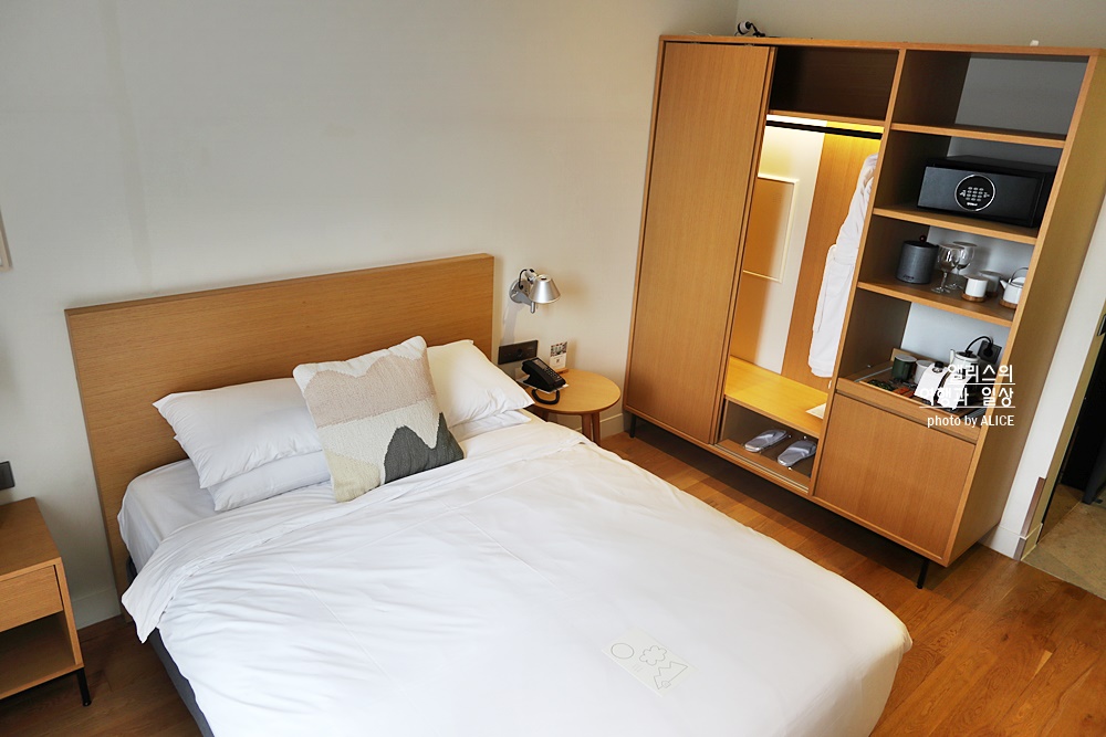 라까사호텔 광명 스탠다드 더블룸 후기, 가성비 좋은 아늑한 호텔, 숲뷰