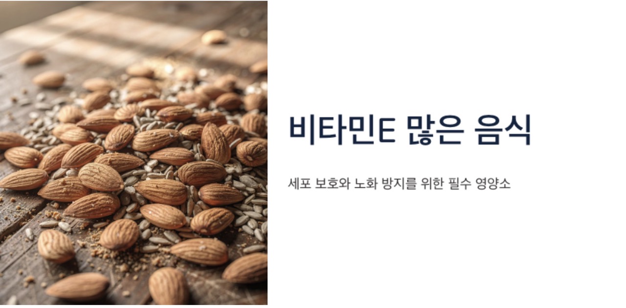 비타민E 많은 음식 대표이미지