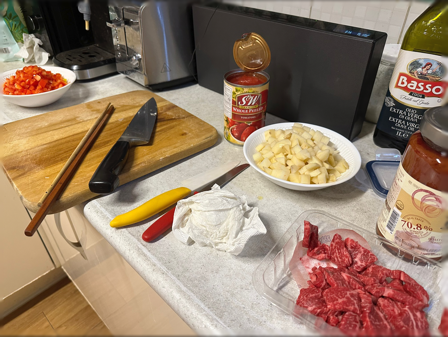 토마토수프-재료준비