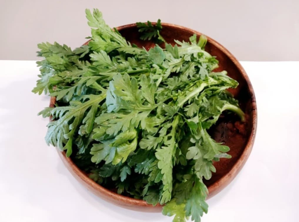 작은 화분의 쑥갓: 국물 요리의 숨은 맛 비결