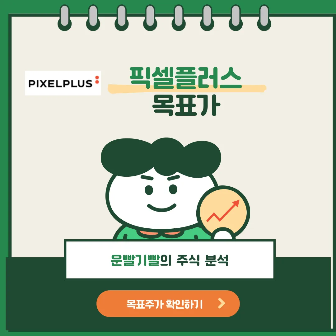 픽셀플러스 목표가
