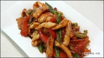 오징어 야채볶음 양념장 만드는법 황금레시피_13