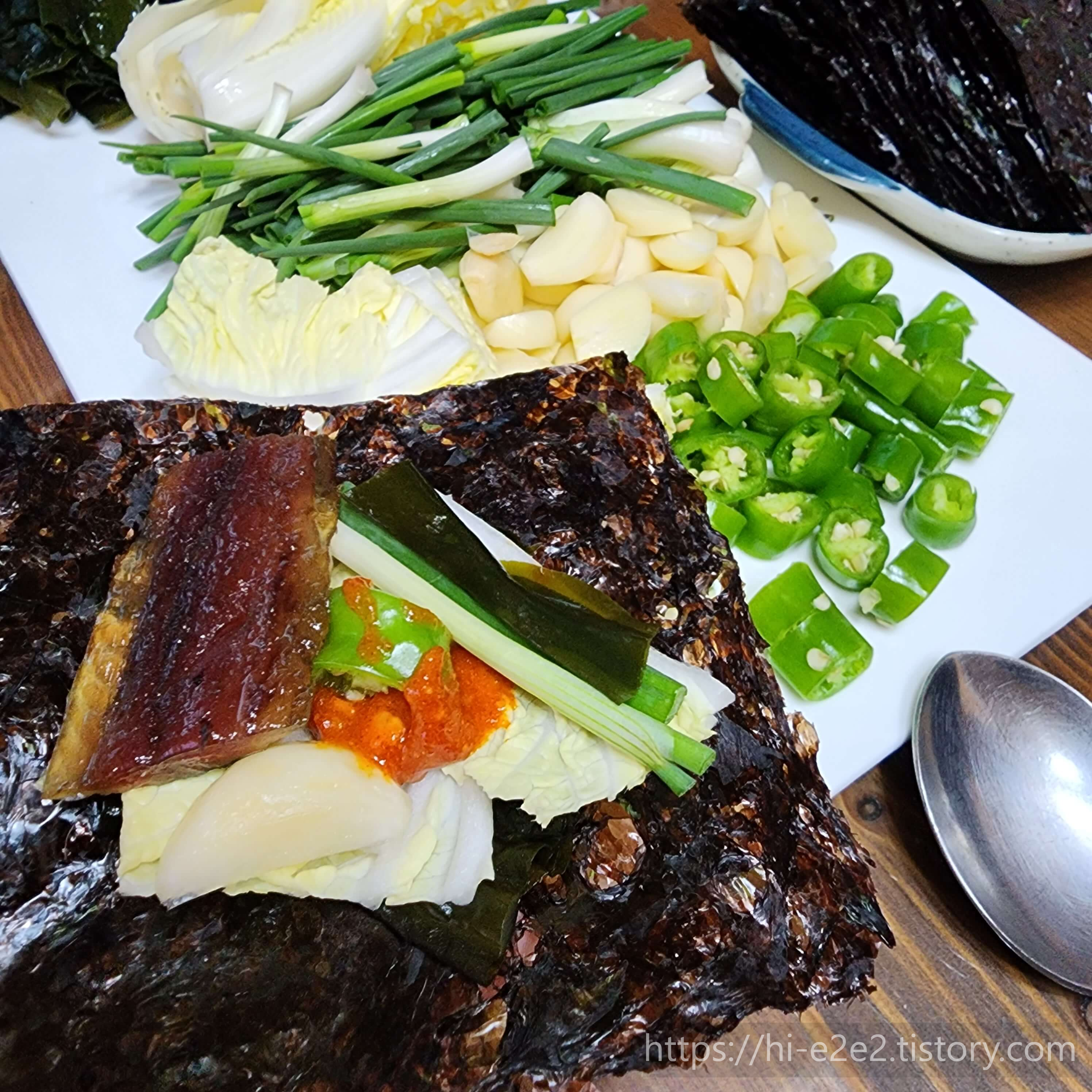 농라카페 울엄마과메기