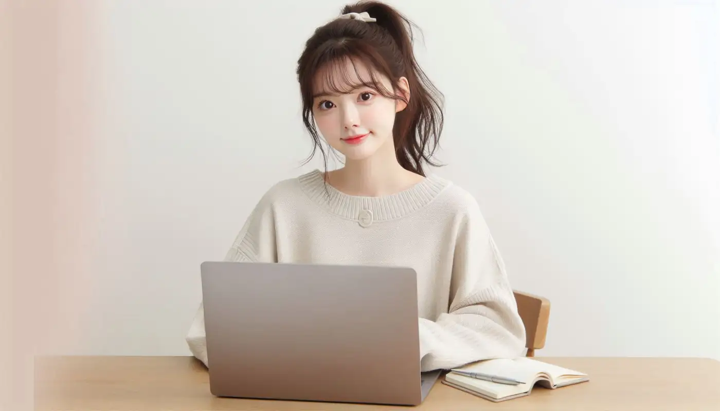 틱톡-포인트-모으기-방법을-알아보는-여성의-모습