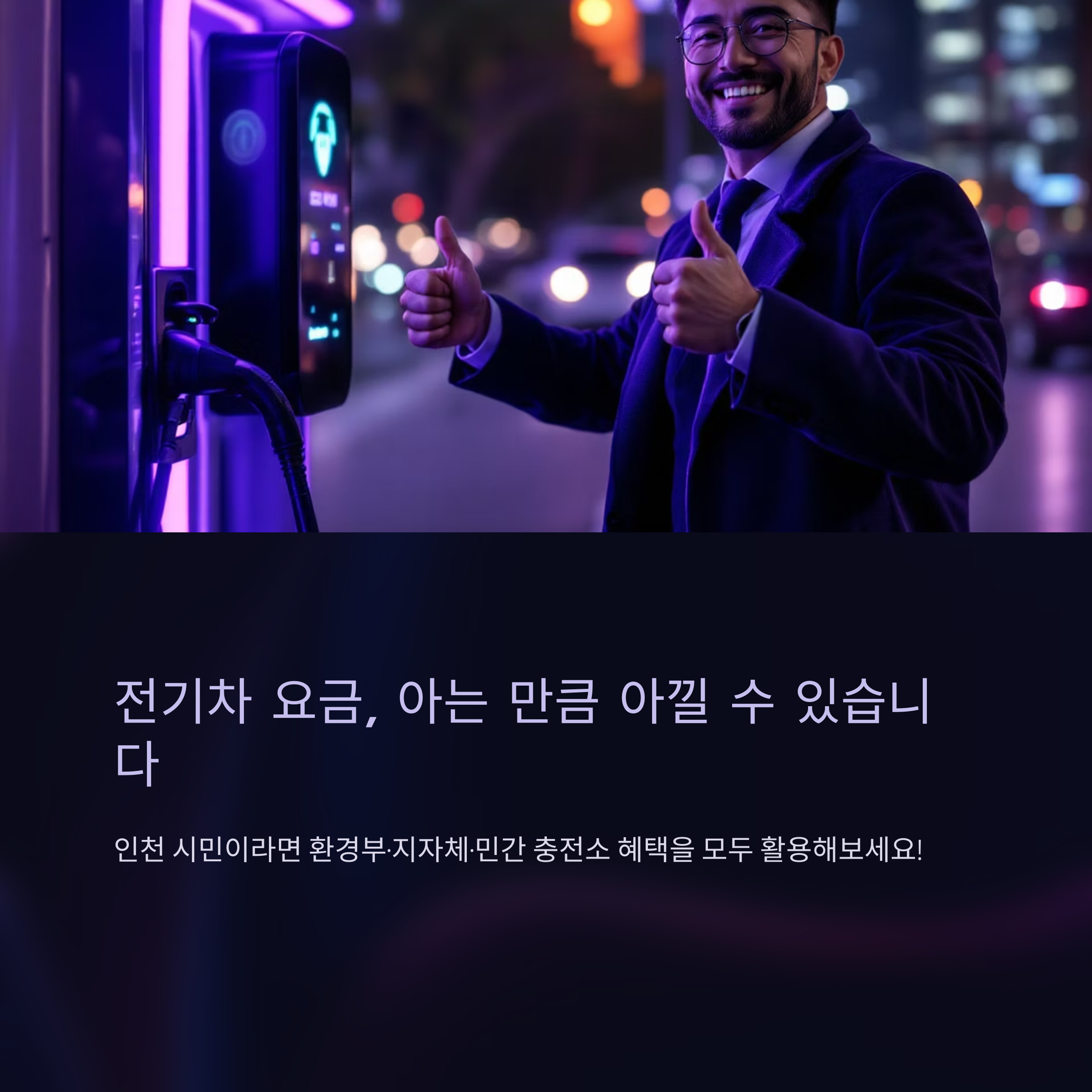 인천 전기차 무료 충전소