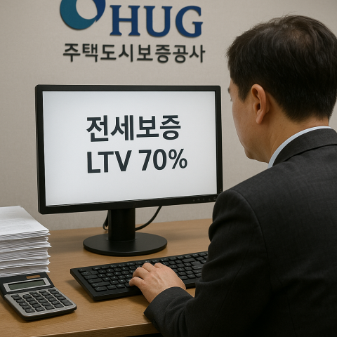 HUG 재무 건전성을 강조하는 이미지