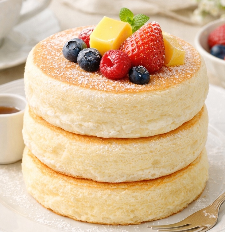 수플레 펜케이크