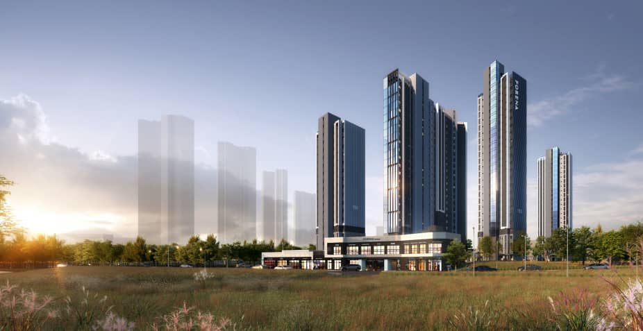 한화포레나 부산대연 조감도