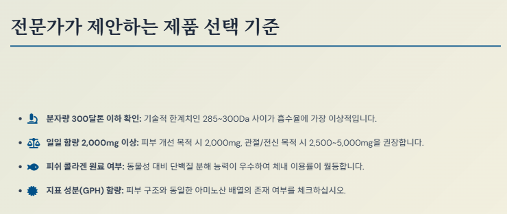 전문가가 제안하는 제품 선택하는 법