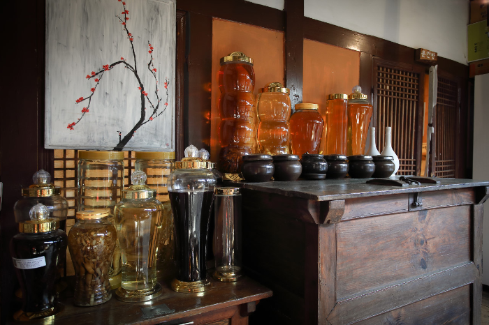 광주 한옥식당 애호박찌개