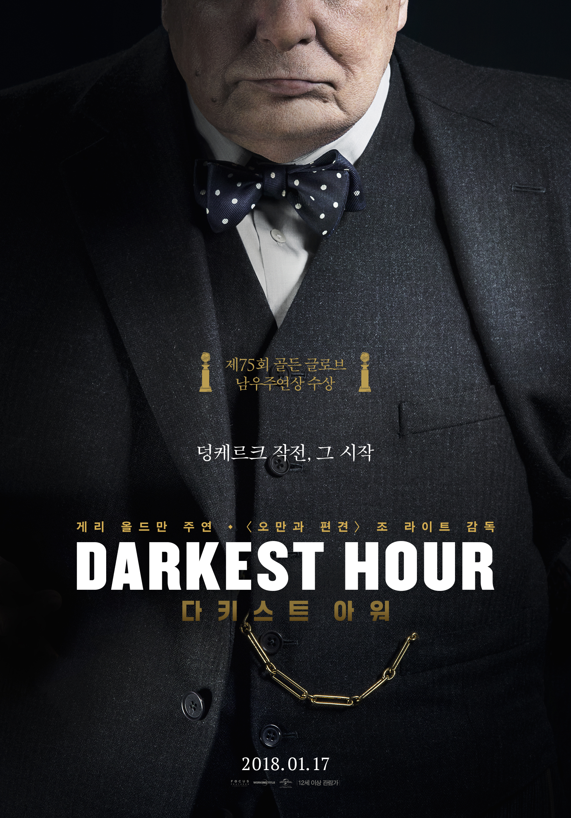 실화를 바탕으로 한 전쟁영화 다키스트 아워 줄거리, 결말