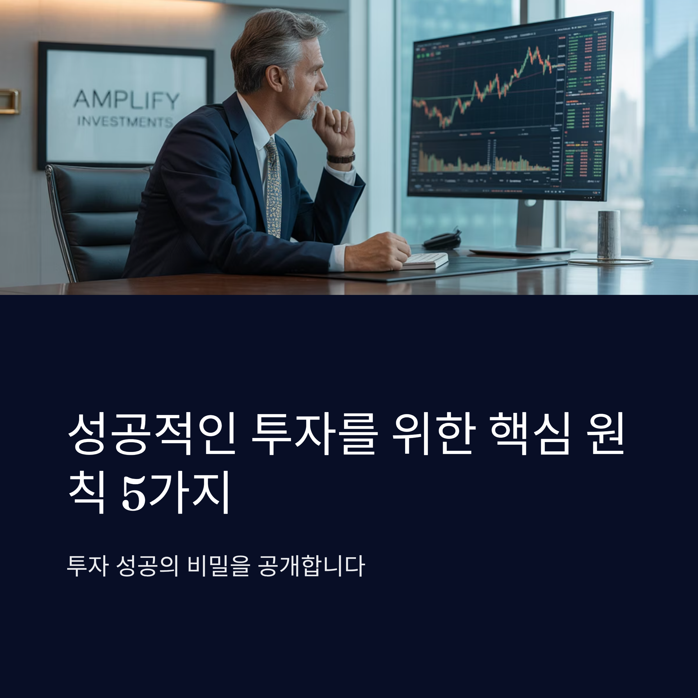 성공적인 투자를 위한 핵심 원칙 5가지