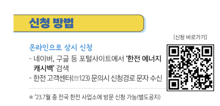 에너지캐시백 신청방법