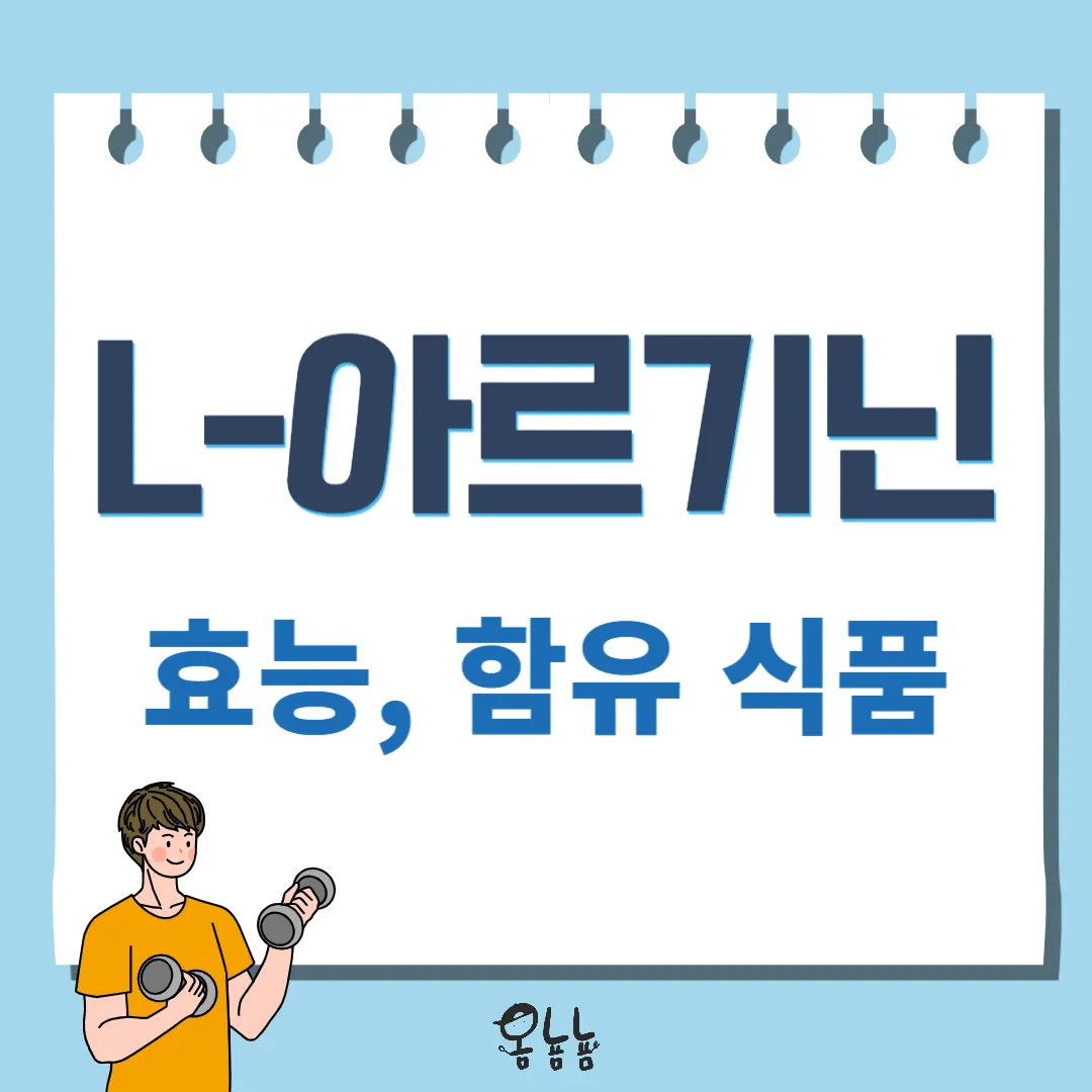 L-아르기닌 효능