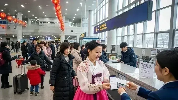 임산부 설날 기차표 예매