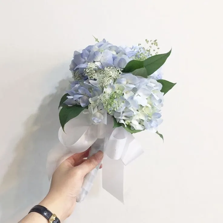 꽃다발 선물 장미 수국 리시안 자유자재로 조합하는 색감과 크기 선택_6