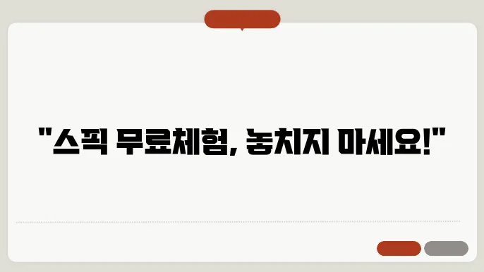 스픽 무료체험 가격 결제 정확히 알아보기