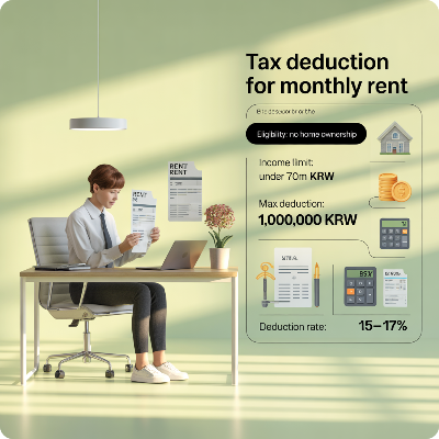 연말정산 월세공제 조건 이미지