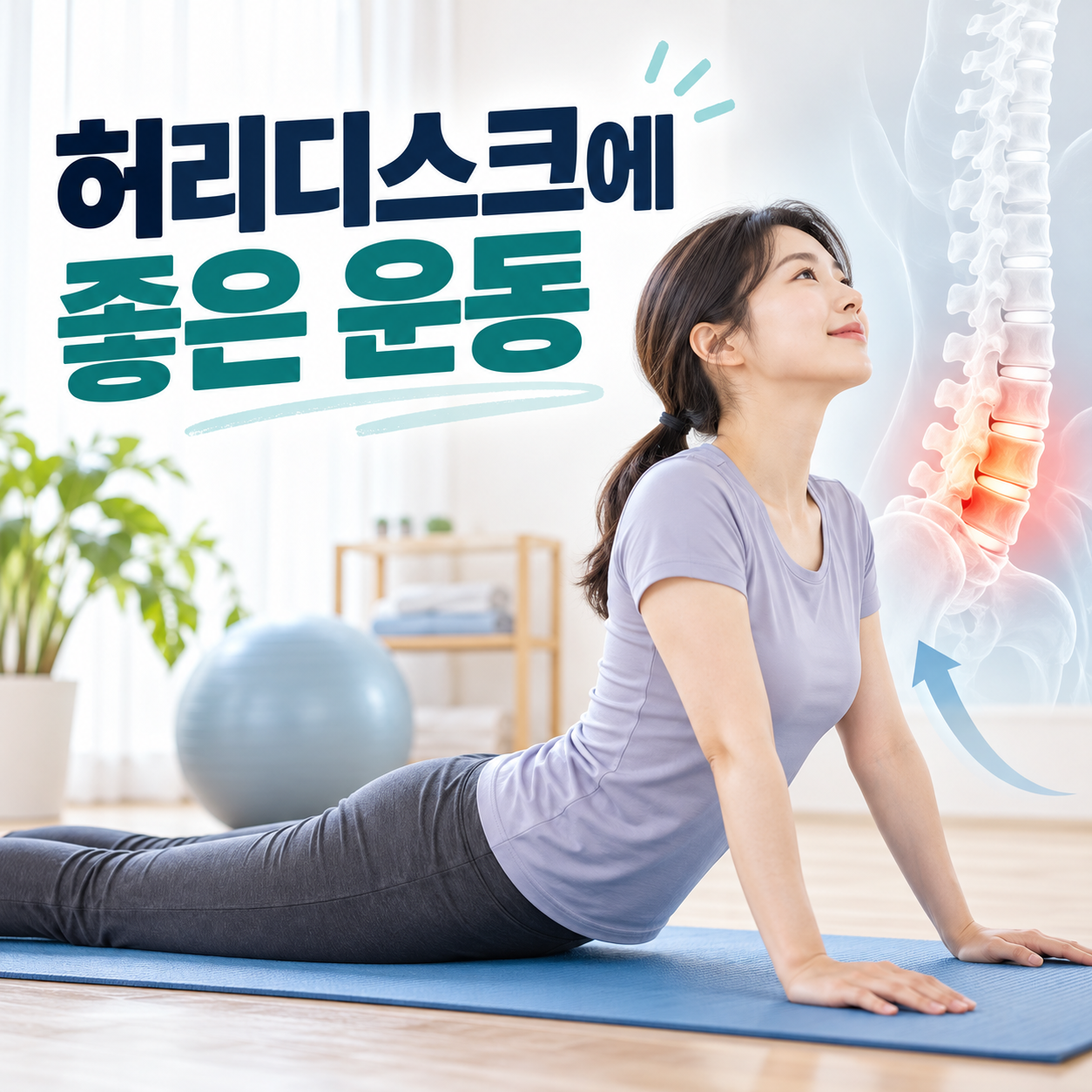허리디스크에 좋은 운동