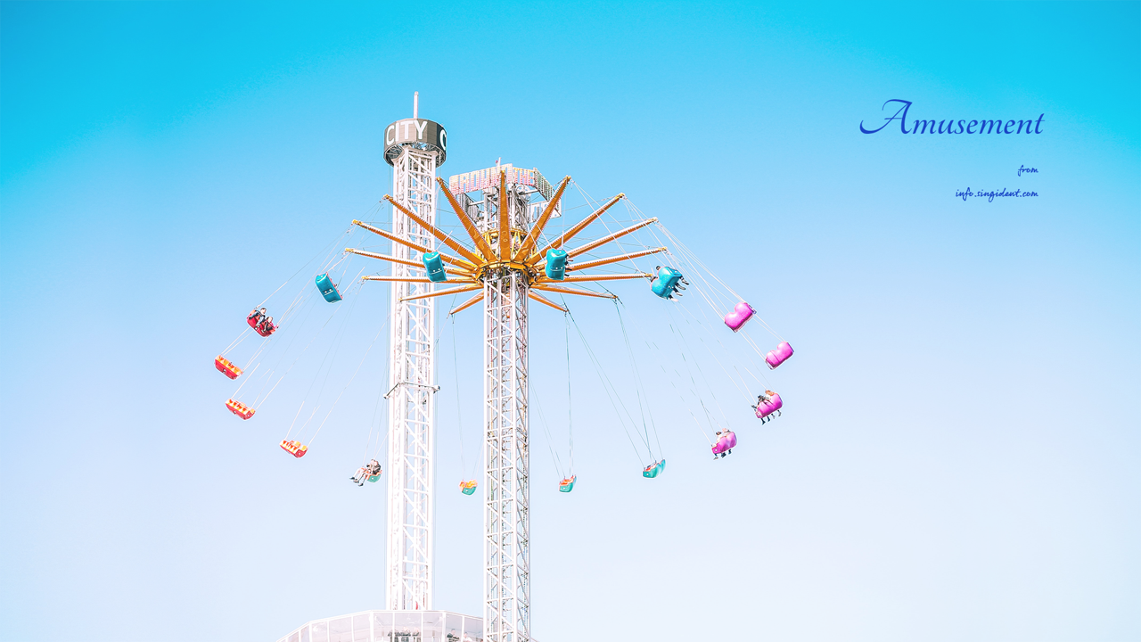 02 놀이기구 C - Amusement 심플배경화면