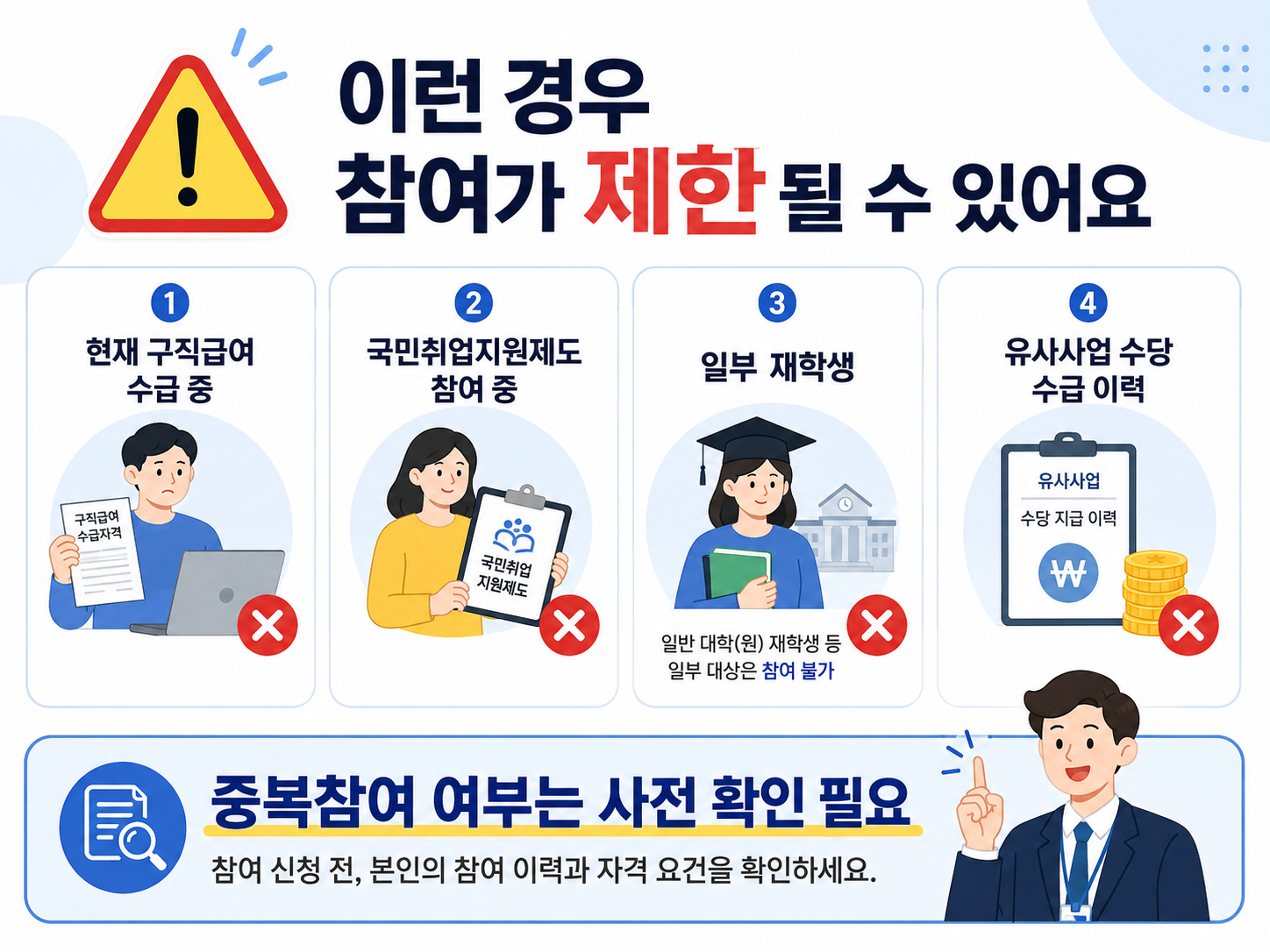 청년도전지원사업 신청 대상 구직단념청년 자격 조건 안내