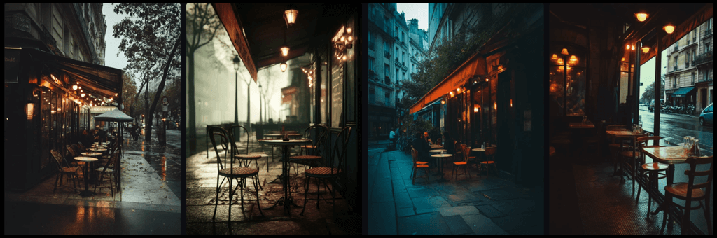 melancholic 무드 예시 이미지_Midjourney