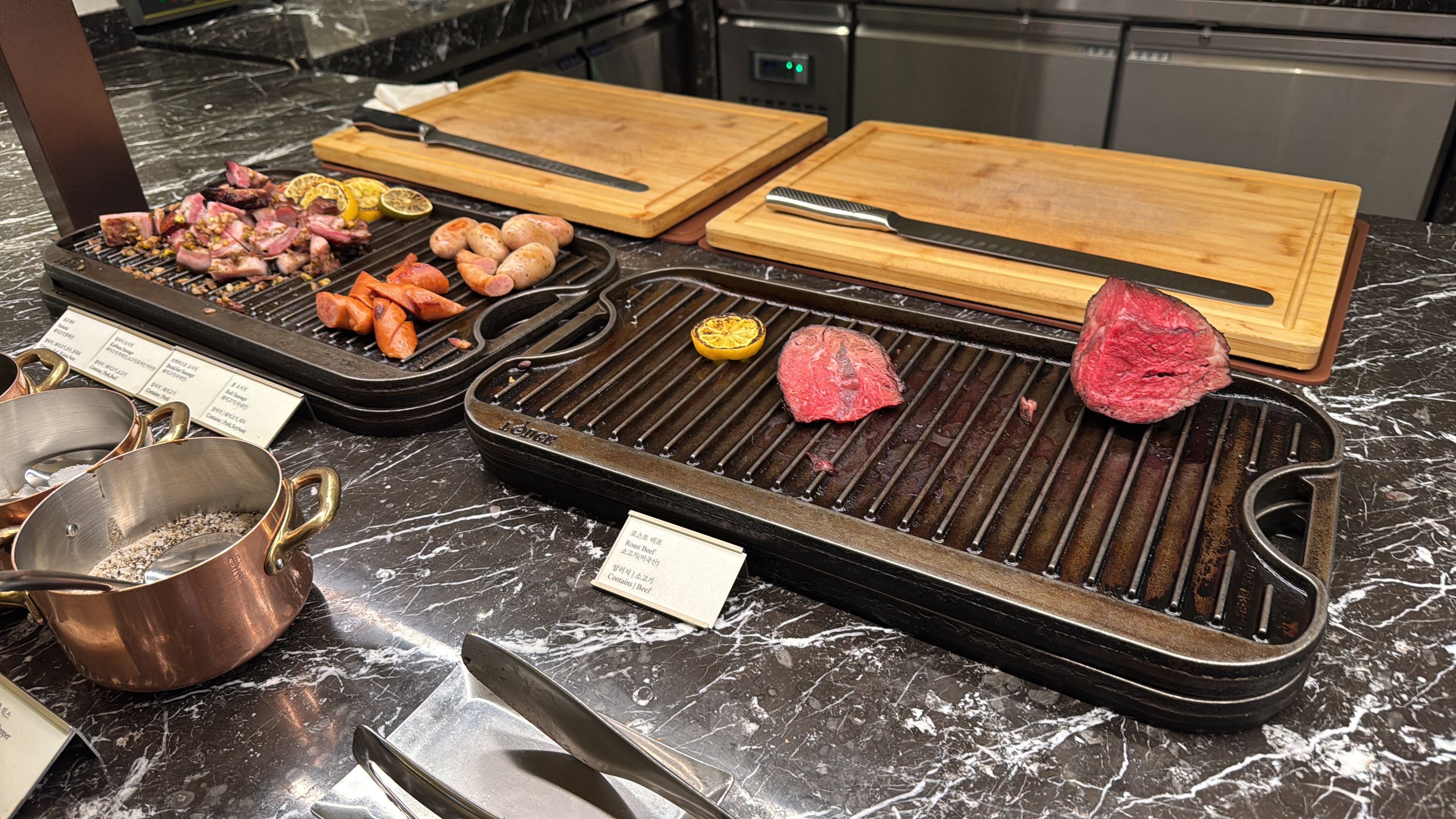 잠실롯데호텔월드 라세느 뷔페-스테이크