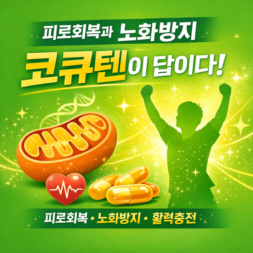 코큐텐의 효능, 부작용 총정리 하루 권장량부터 섭취 시 주의점까지