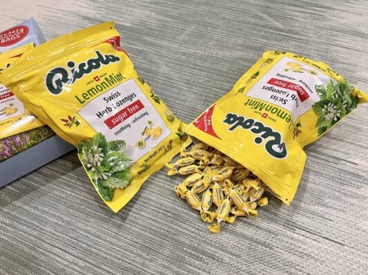 리콜라 캔디 개별 포장 사진