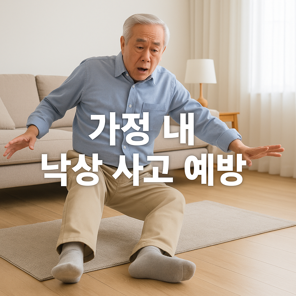 노인 건강 지키는 가정 내 낙상 사고 예방 가이드🏠