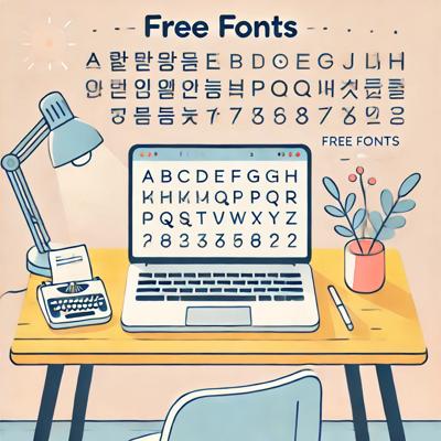 무료폰트 사이트 추천 12곳 완벽정리 - 디자이너와 개발자를 위한 추천 리스트