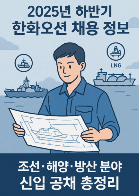2025년 하반기 한화오션 채용 정보
