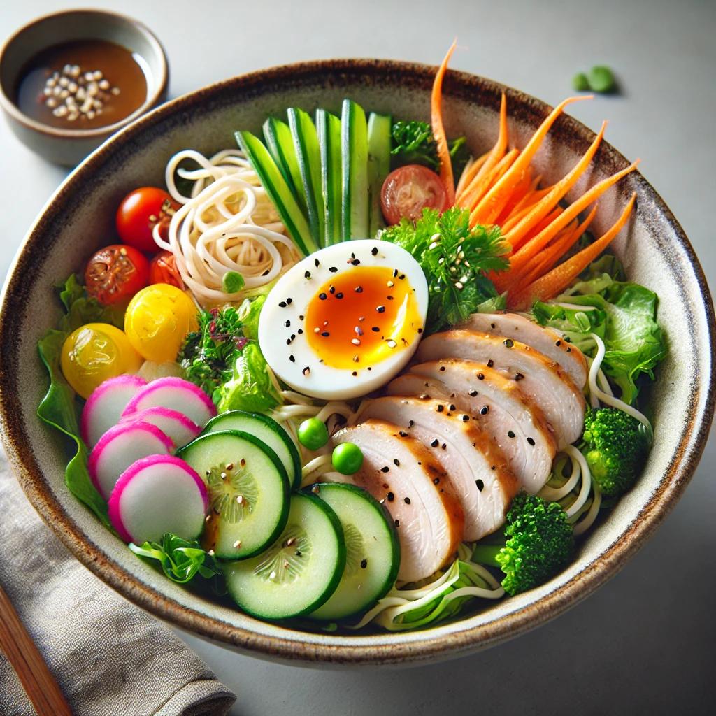 하코야 샐러드라멘