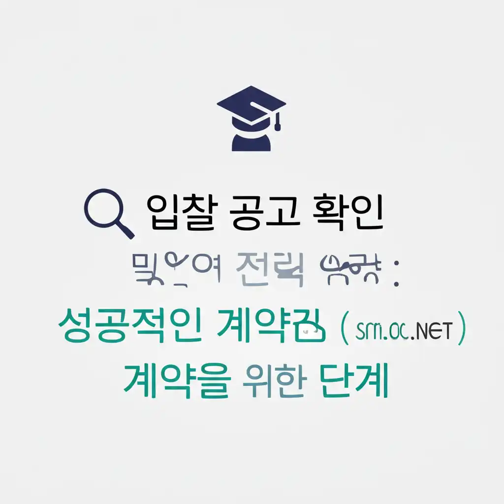 한국전력전자조달시스템(srm.kepco.net)_bid-search-strategy