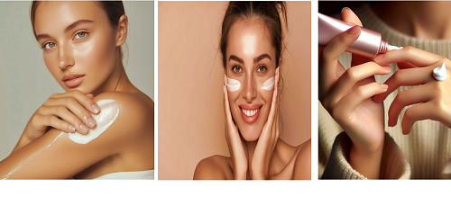 핸드크림, 얼굴로션, 바디로션 비교